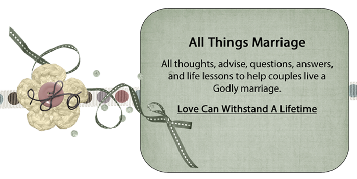 All Things Marriage