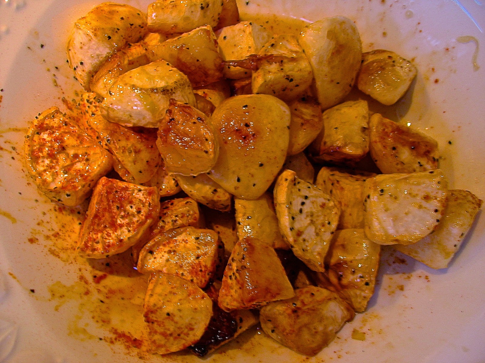 Thymetodine Roast Turnips and Greens!