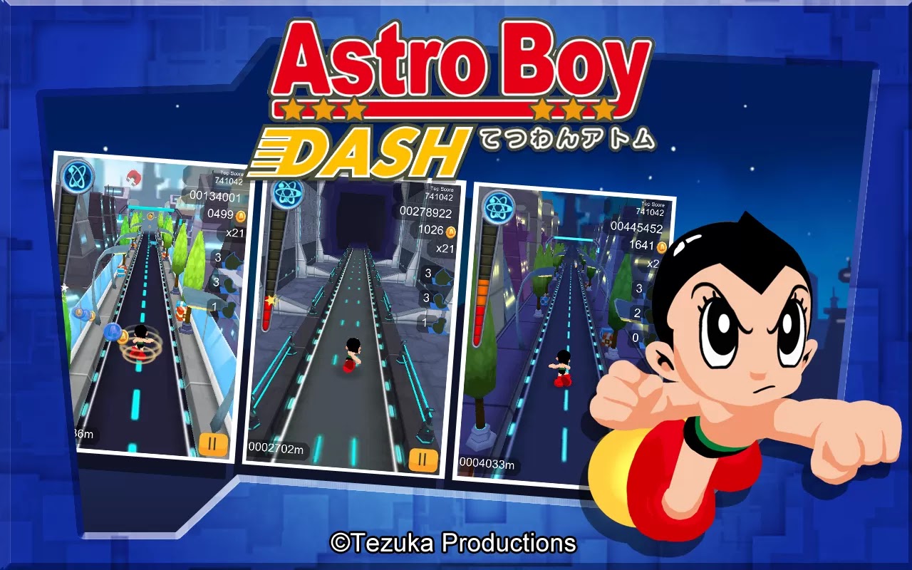 Descargar Astro Boy Dash v1.4.3 Mod Unlimited Coins/Gems para android