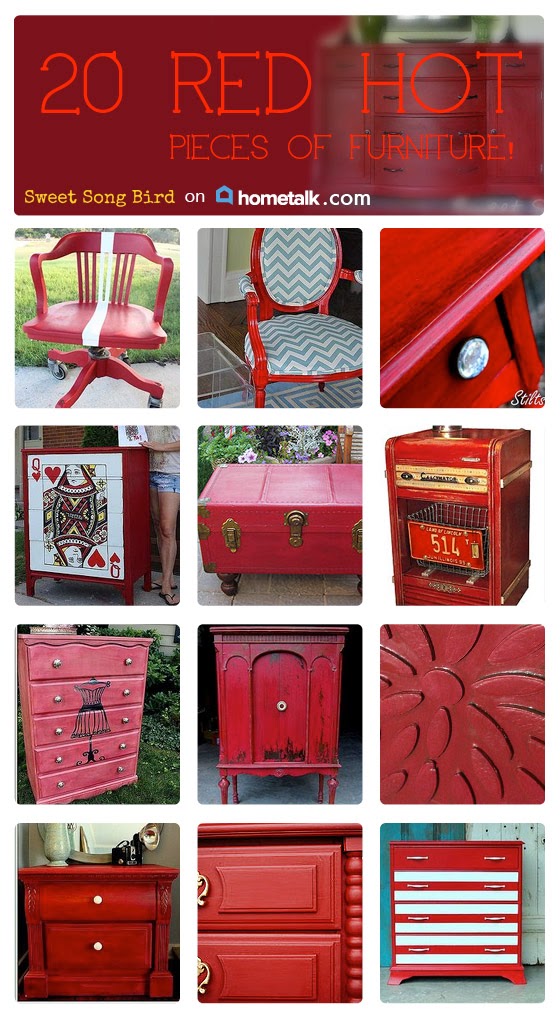 http://www.hometalk.com/b/2163863/red-furniture-inspiration