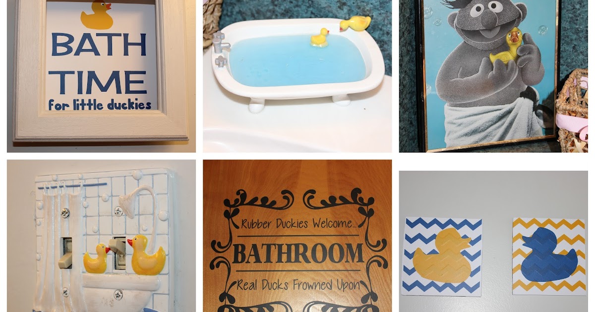 The Crafty Cab Rubber Duck Bathroom