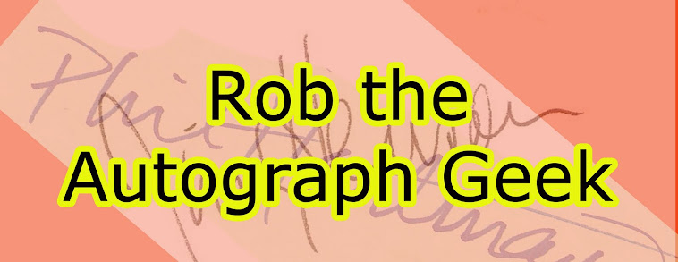 Rob The Autograph Geek