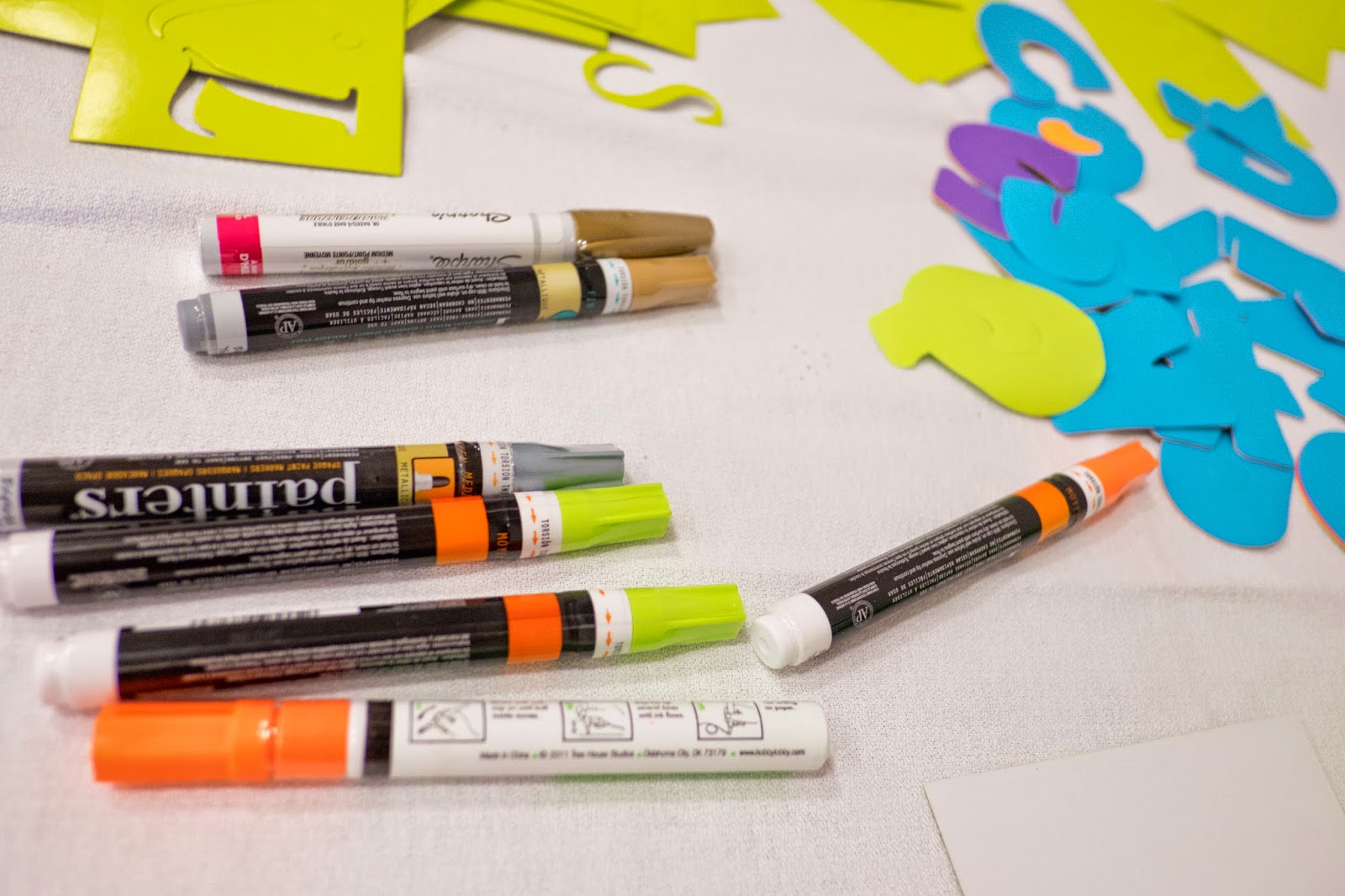 Domestic Fashionista DIY Paint Pen Coffee Mugs