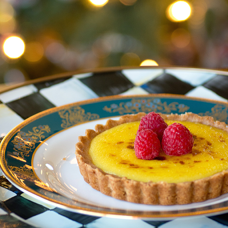 Savoring Time in the Kitchen Lemon Tart with Pine Nut Crust