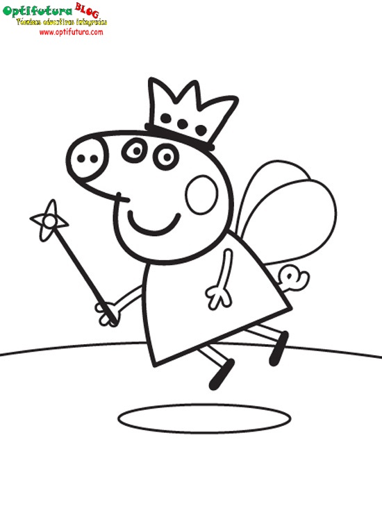 Peppa Pig [Dibujos para colorear] ~ Optifutura