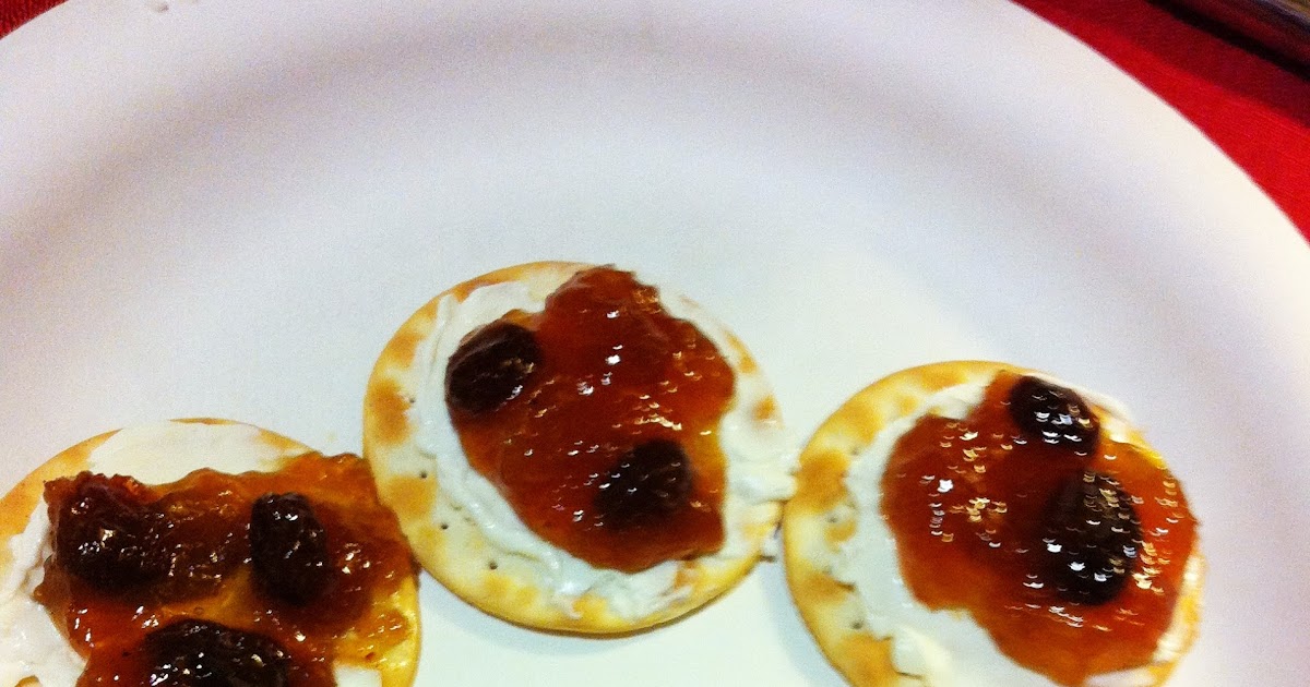 The FashionablyForward Foodie Punahou Mango Chutney and Cream Cheese