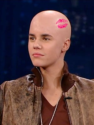 why is justin bieber bald. pics of justin bieber bald
