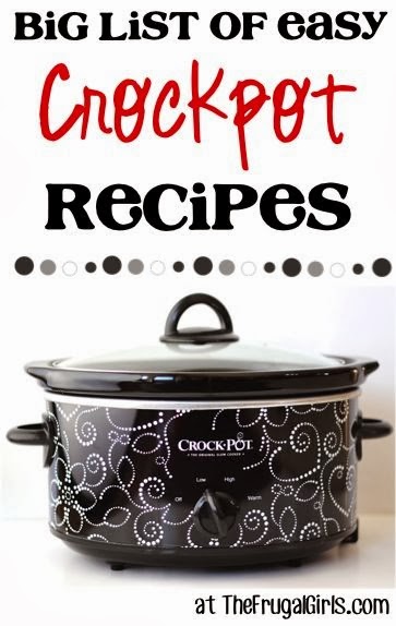 http://thefrugalgirls.com/easy-crockpot-recipes
