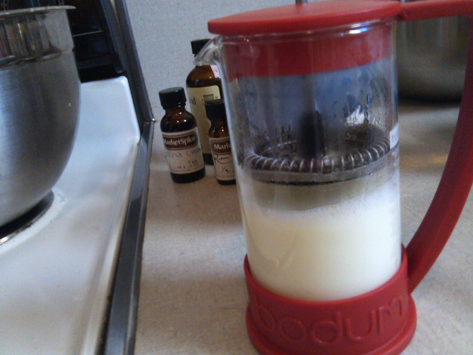 Dotal Anecdotes Life as a Wife Frothing Milk Without a Frother and