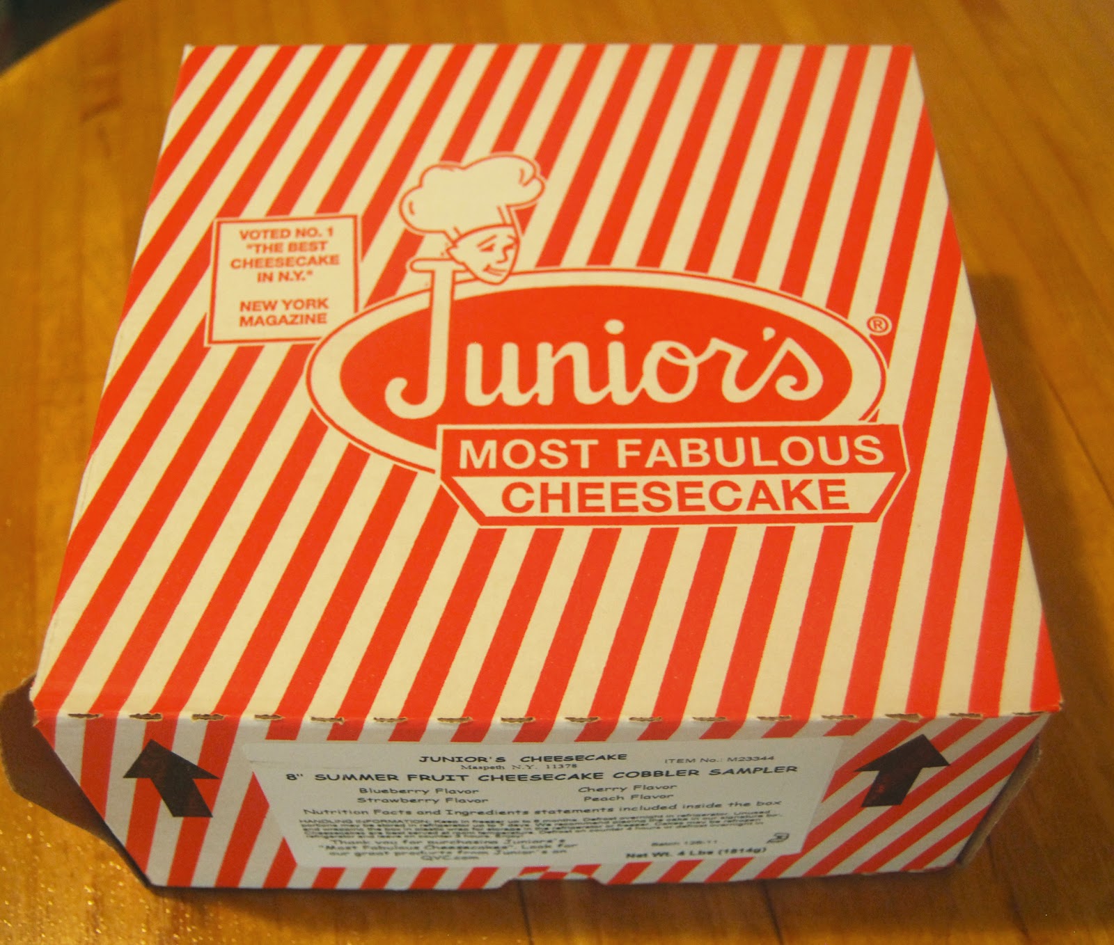 Pearylife Junior's Cheesecake!