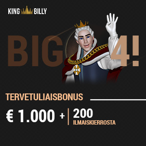 King Billy kasinobonus