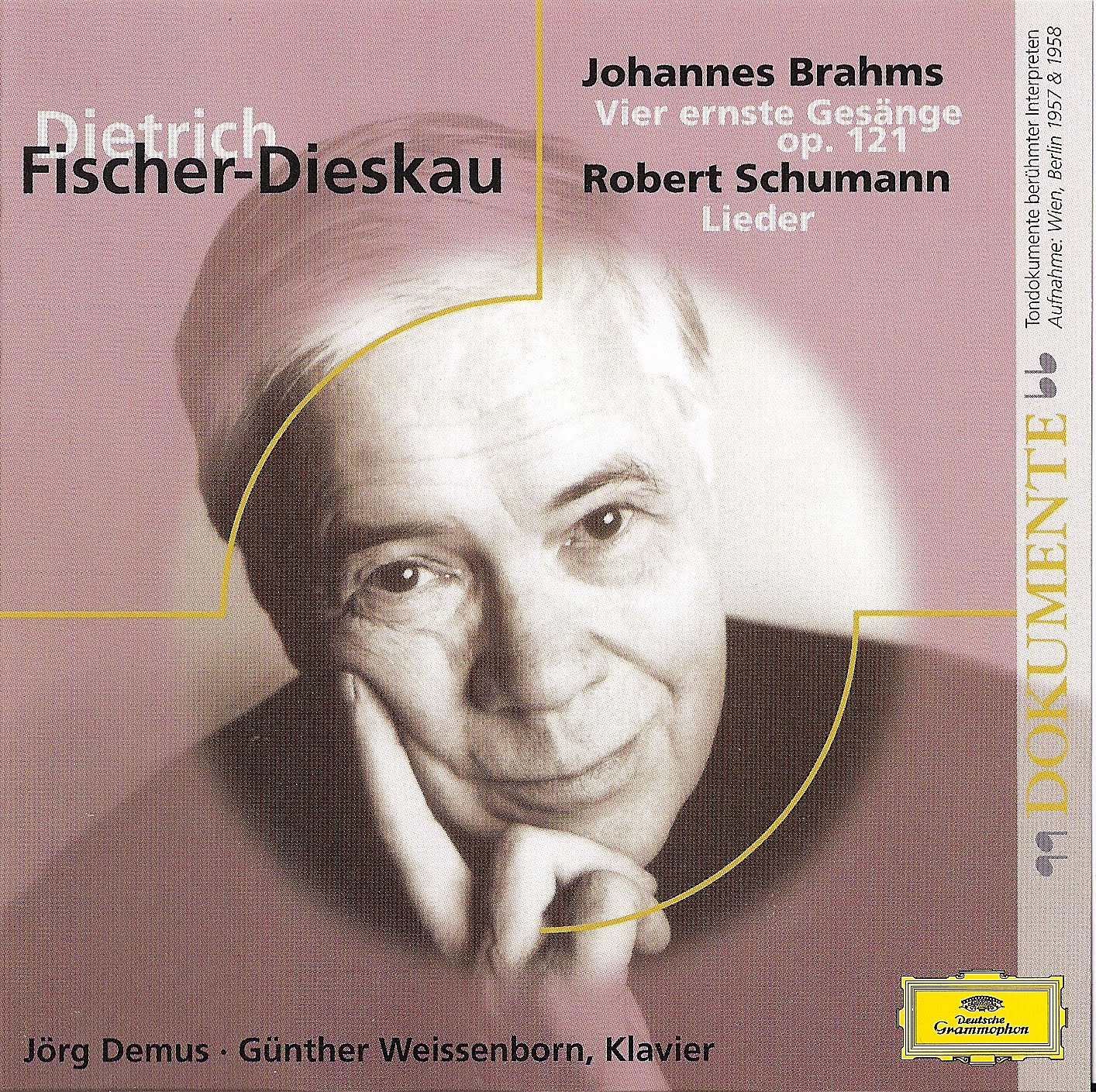 Kammermusikkammer Fischer Dieskau Singt Brahms Und Schumann