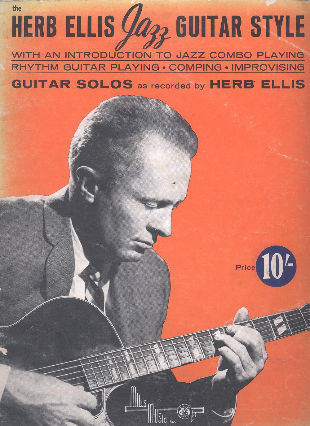 Gary Deacon Solo Guitarist The Herb Ellis Jazz Guitar Style 1963