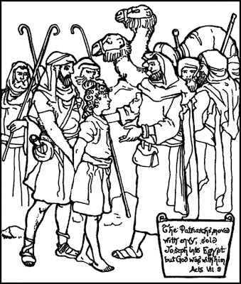Joseph And His Brothers Bible Coloring Pages – Colorings.net