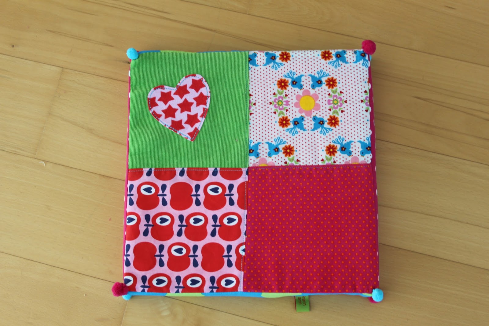 karin ann: Sitzkissen für den Kindergarten