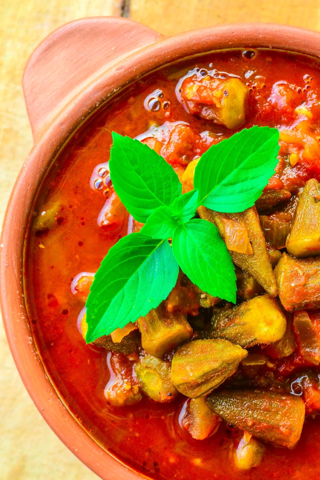 Sara's Kitchen Egyptian Ukra Tajine طاجن البامية