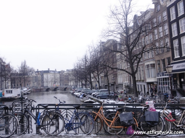many bikes in Amsterdam