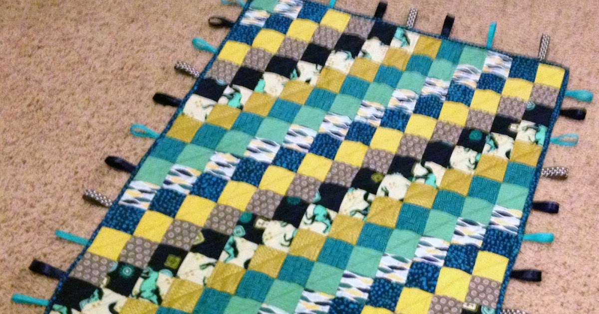 Quiltsmart Baby Ribbon Blanket with a Dual Purpose