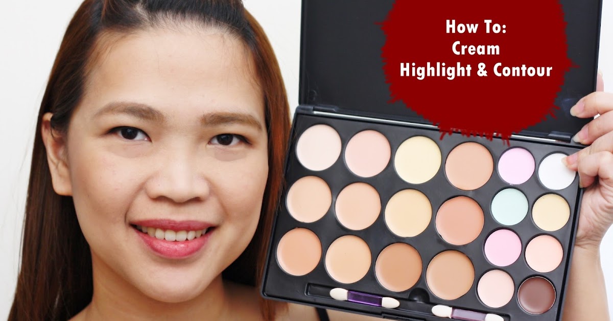 Askmewhats How To Cream Contour and Highlight using Pro 15 Color Corrector Palette