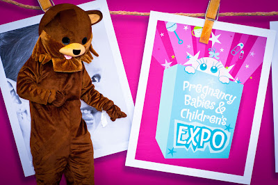 Barry Bear at Parent Expo