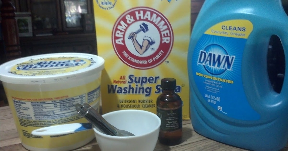 Homemade Dishwasher Powder