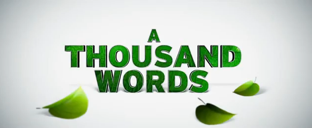 A Thousand Words 2012 comedy movie title starring Eddie Murphy life lessons honesty word of honor