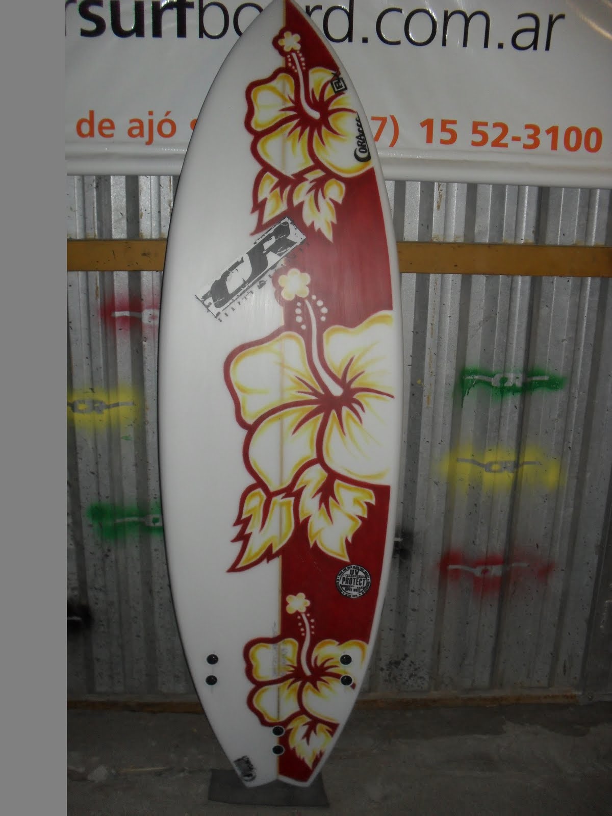 SURFBOARDS ART CORA FERNANDEZ OLIVER SURFBOARD HAND PAINT ART BY CORA