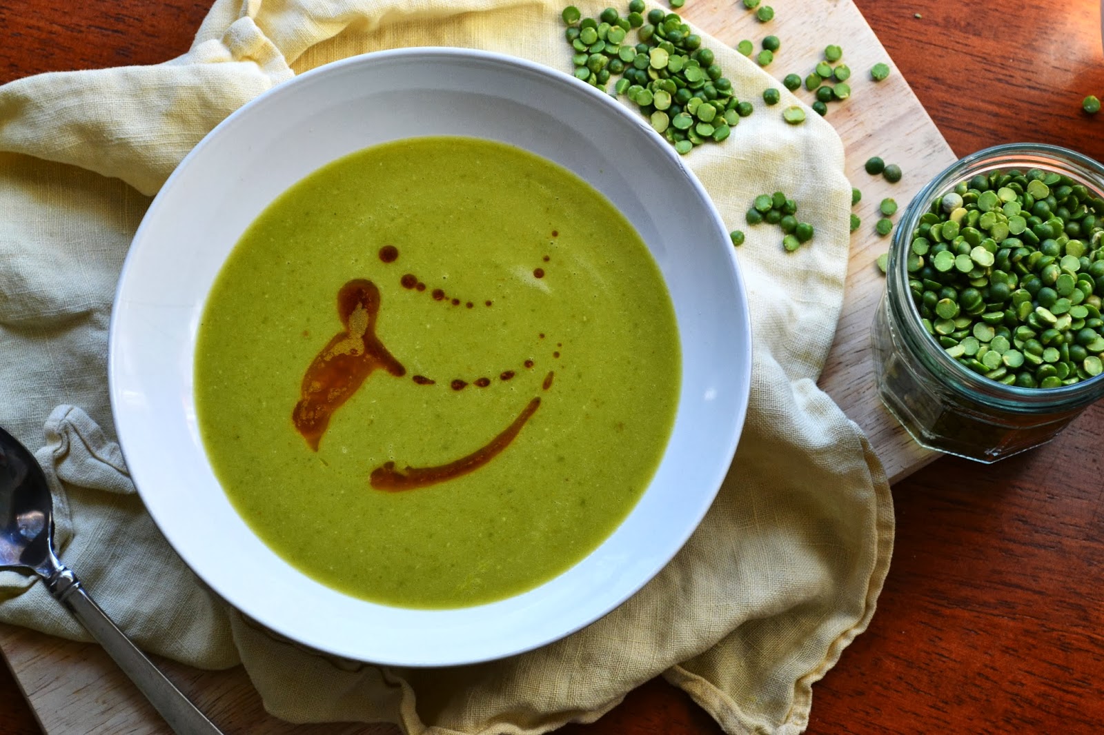 Nourish The Roots Coconut Split Pea Soup