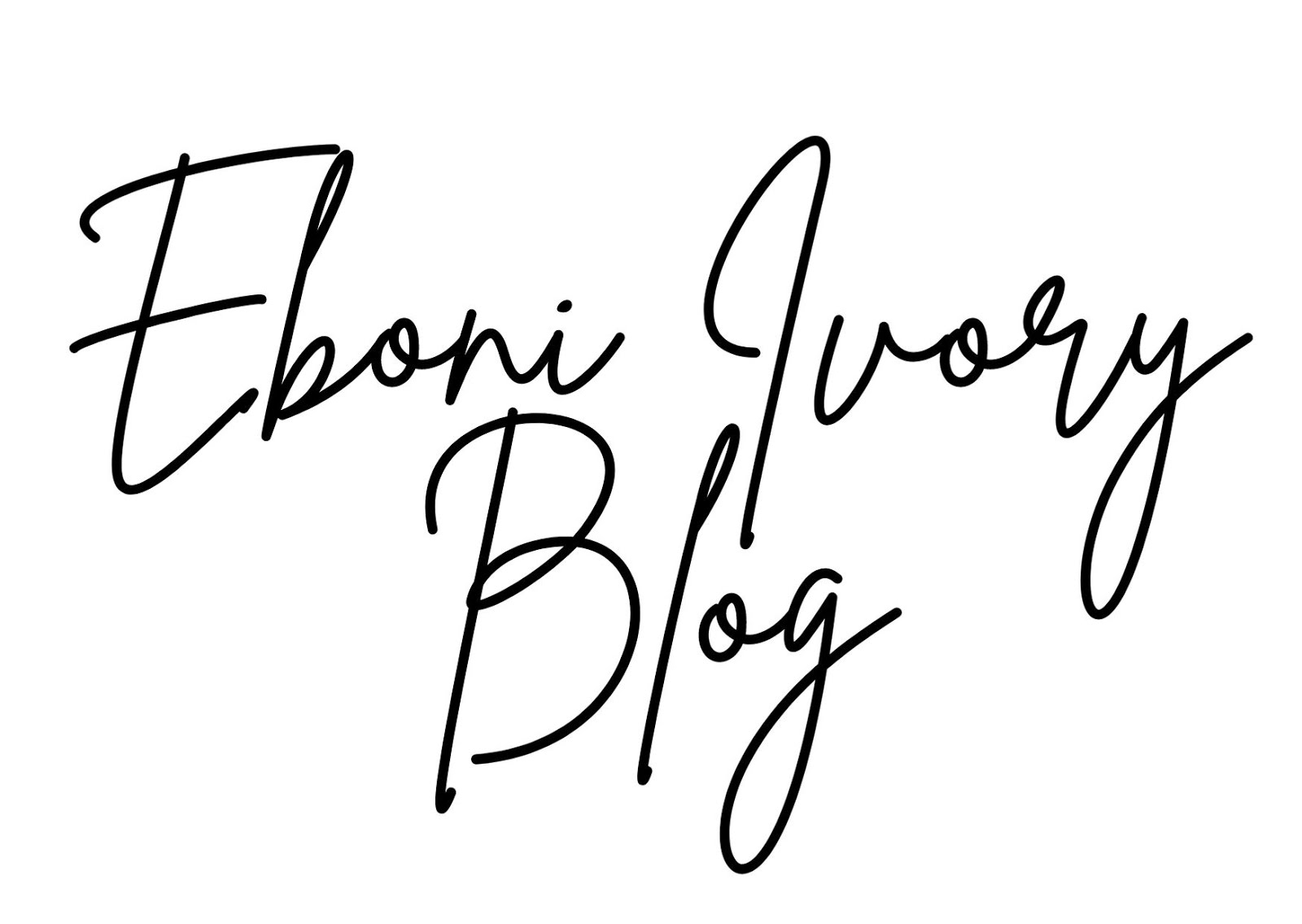 Eboni Ivory Blog
