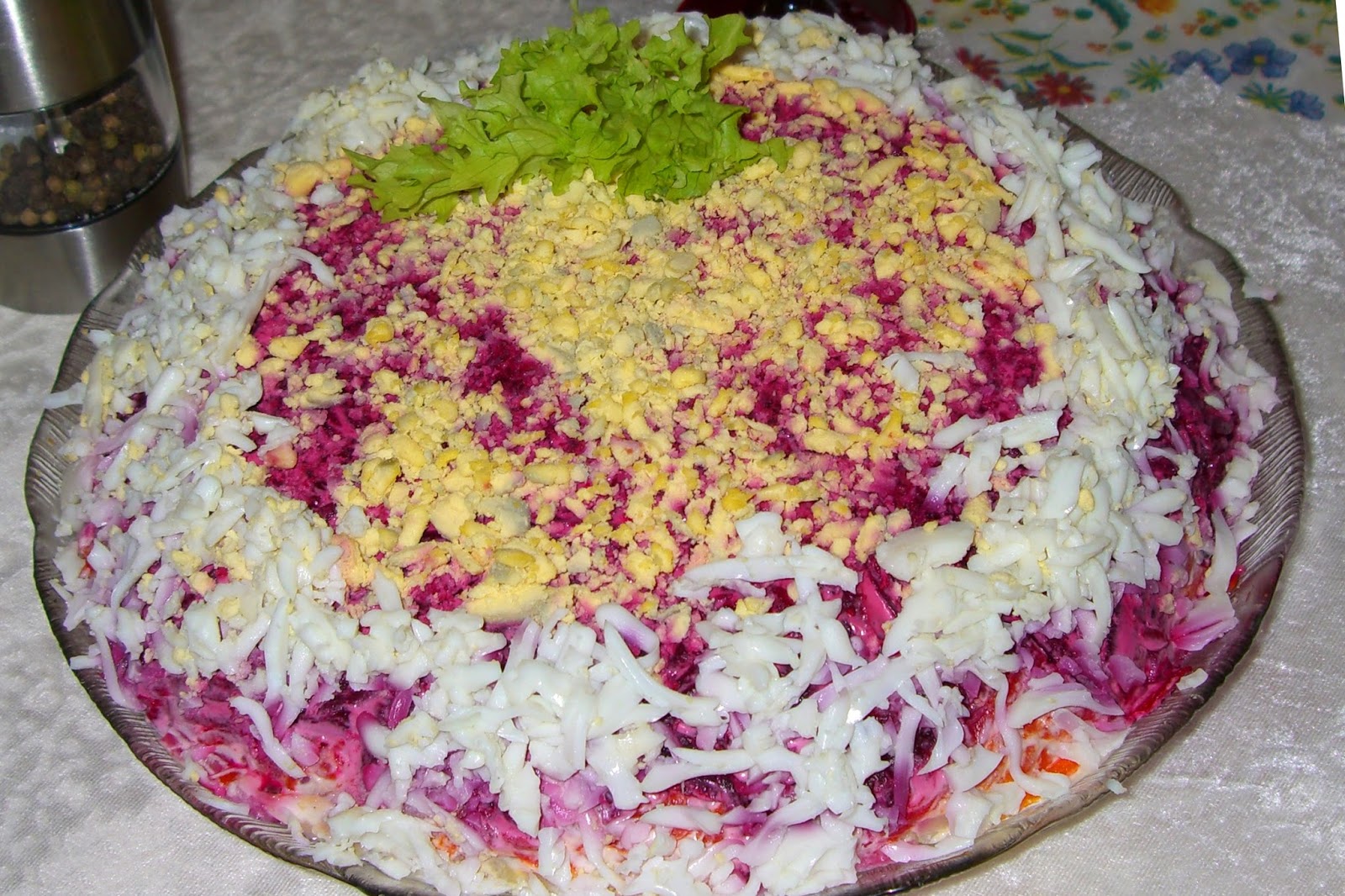 Салат сельдь шубой