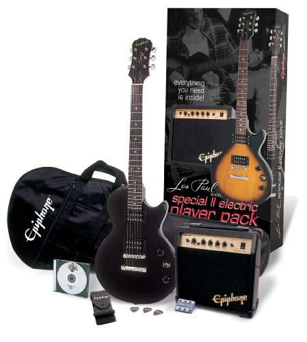 Epiphone Special-II Les Paul Player Pack, Ebony