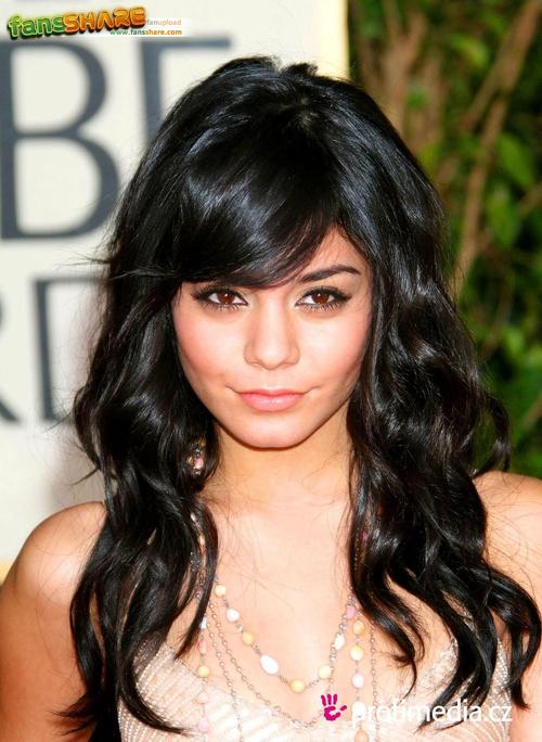 Celebrity Hairstyle Vanessa Hudgens Long Curly Hairstyle