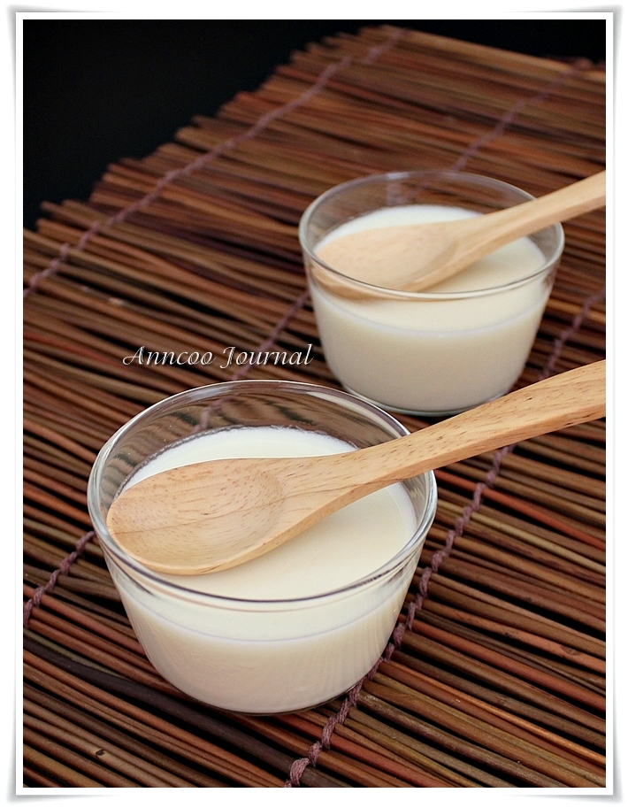 Soya Beancurd Pudding 香滑冻豆腐 Anncoo Journal