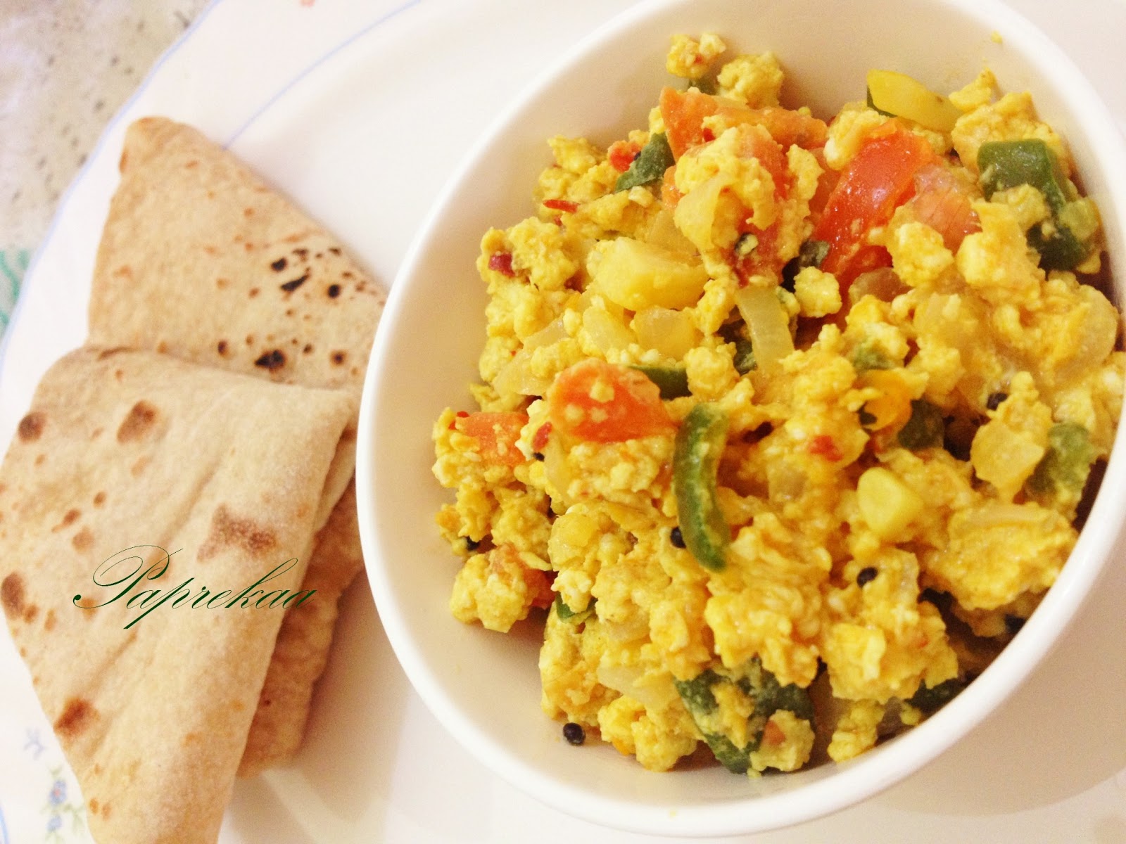 Paprekaa - Bon Appetit !!!: Egg bhurji / Indian Style Scrambled Egg