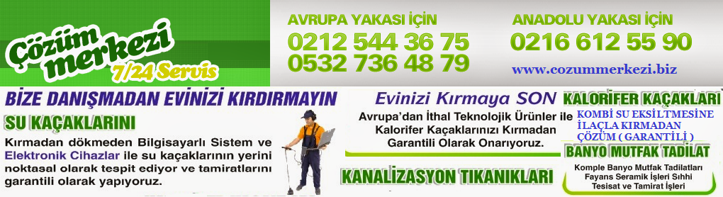 Su Kaçağı Bulma Servisi 99 TL 0532 736 48 79 Tespit Servisi