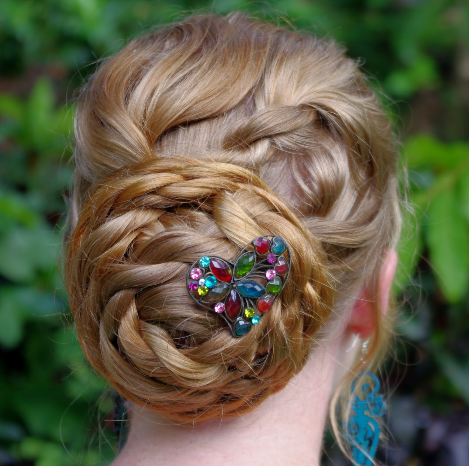 Braids & Hairstyles for Super Long Hair Rope Braid Bun