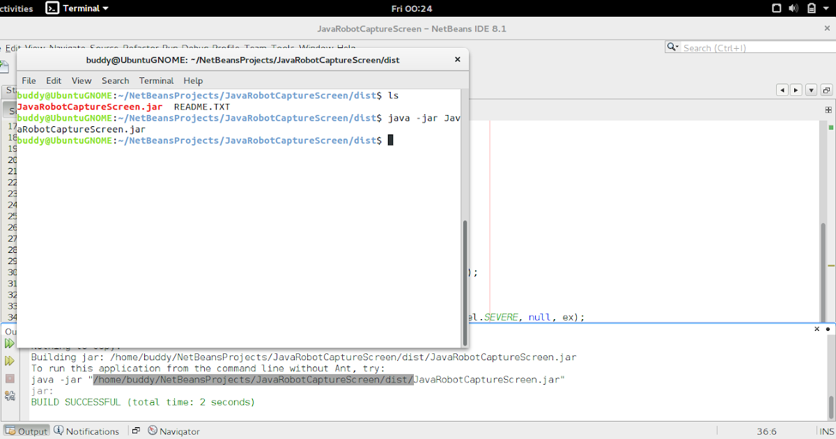 JavaBuddy Capture screen using java.awt.Robot