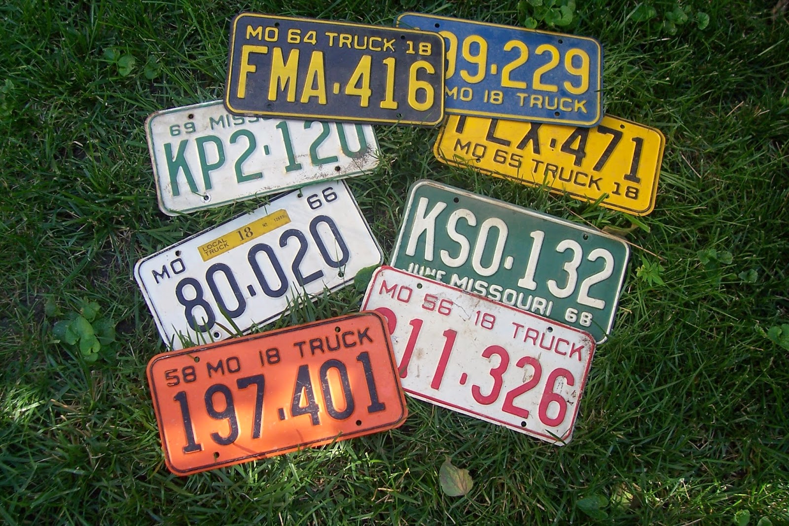 Saturdays Vintage Finds Vintage License Plate Love