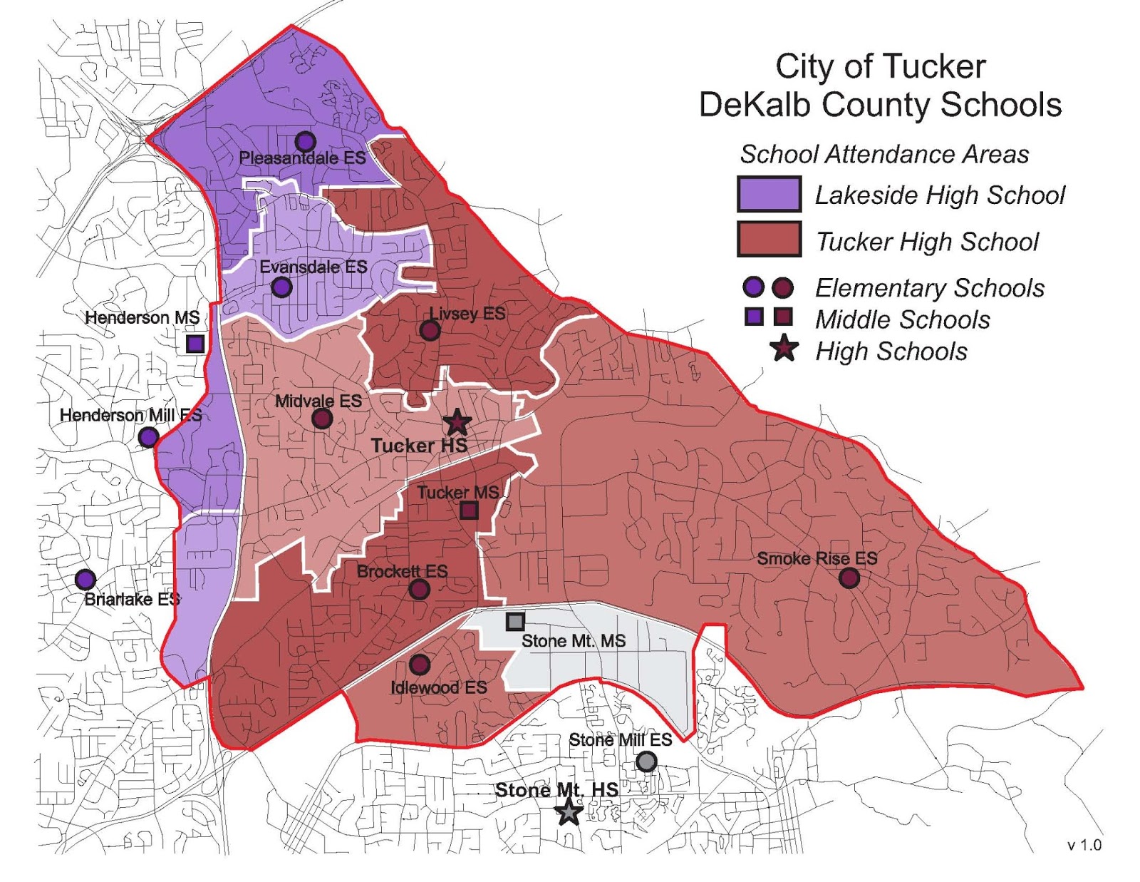 The City of Tucker Initiative Schools in the City of Tucker