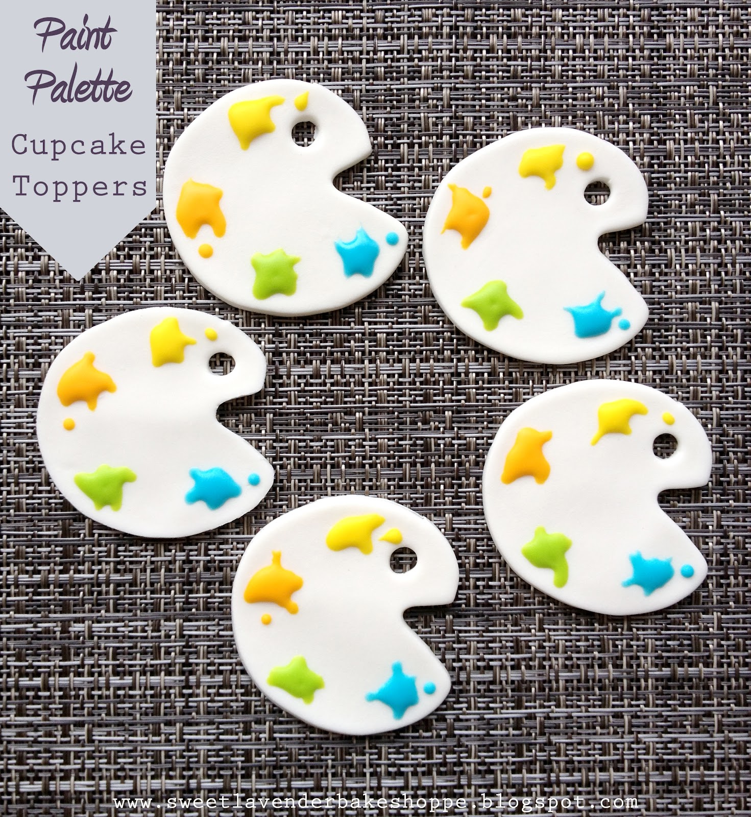 Sweet Lavender Bake Shoppe custom edible paint palettes + starting to feel back to normal...