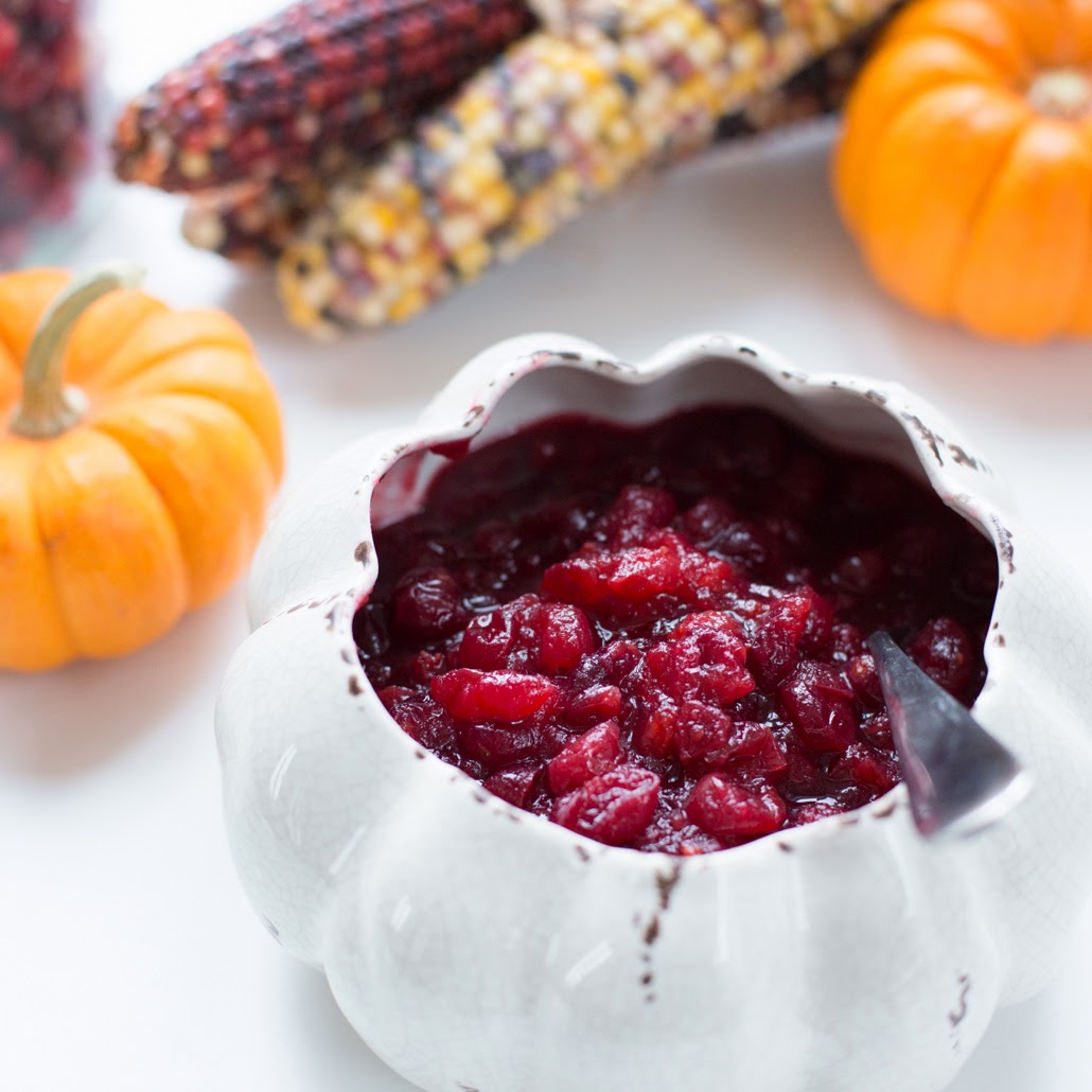 Straight to the Hips, Baby Cranberry Sauce with Maple Syrup