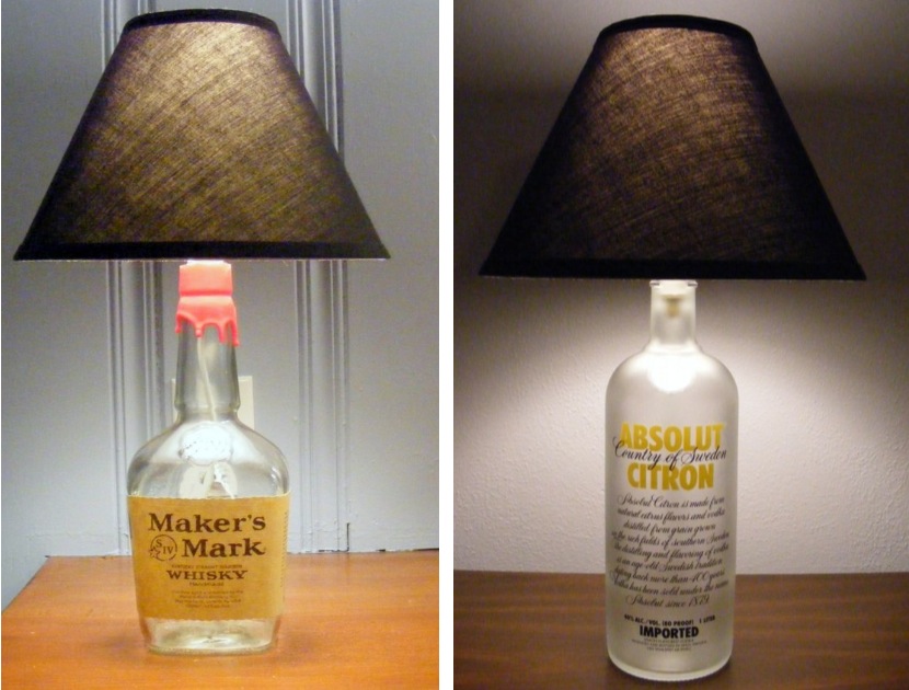 How to Recycle Recycled Glass Bottle Lamps