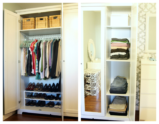 IHeart Organizing: Conquering Clothing Clutter: My Closet