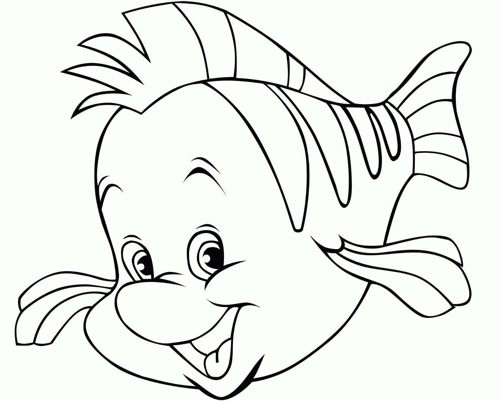 Free coloring pages of golden fish