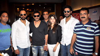 Casts of 'Bol Bachchan' meet fans at Fame Inorbit Mall