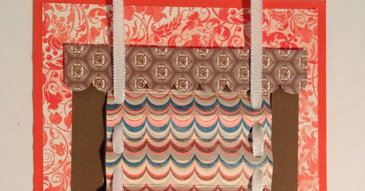 Stamping with Shelle Birthday Wishes Mini Blind Card