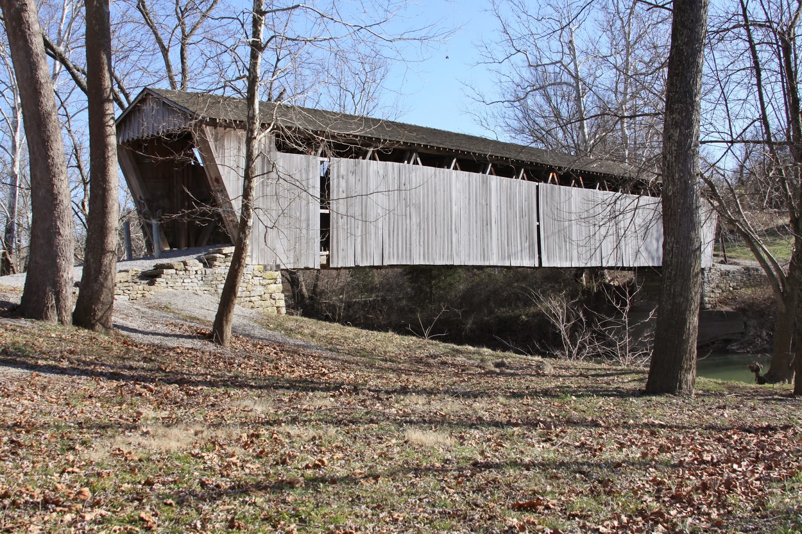 BlueEyed Kentucky Switzer Covered Bridge
