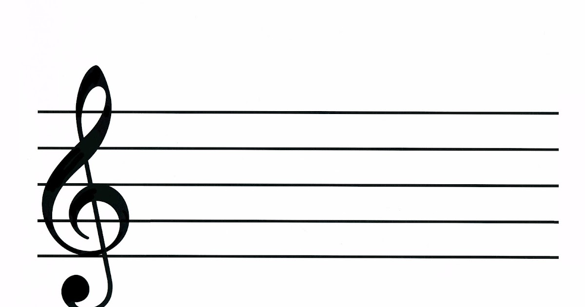 Beginning Guitar The Treble Clef Staff A Primer