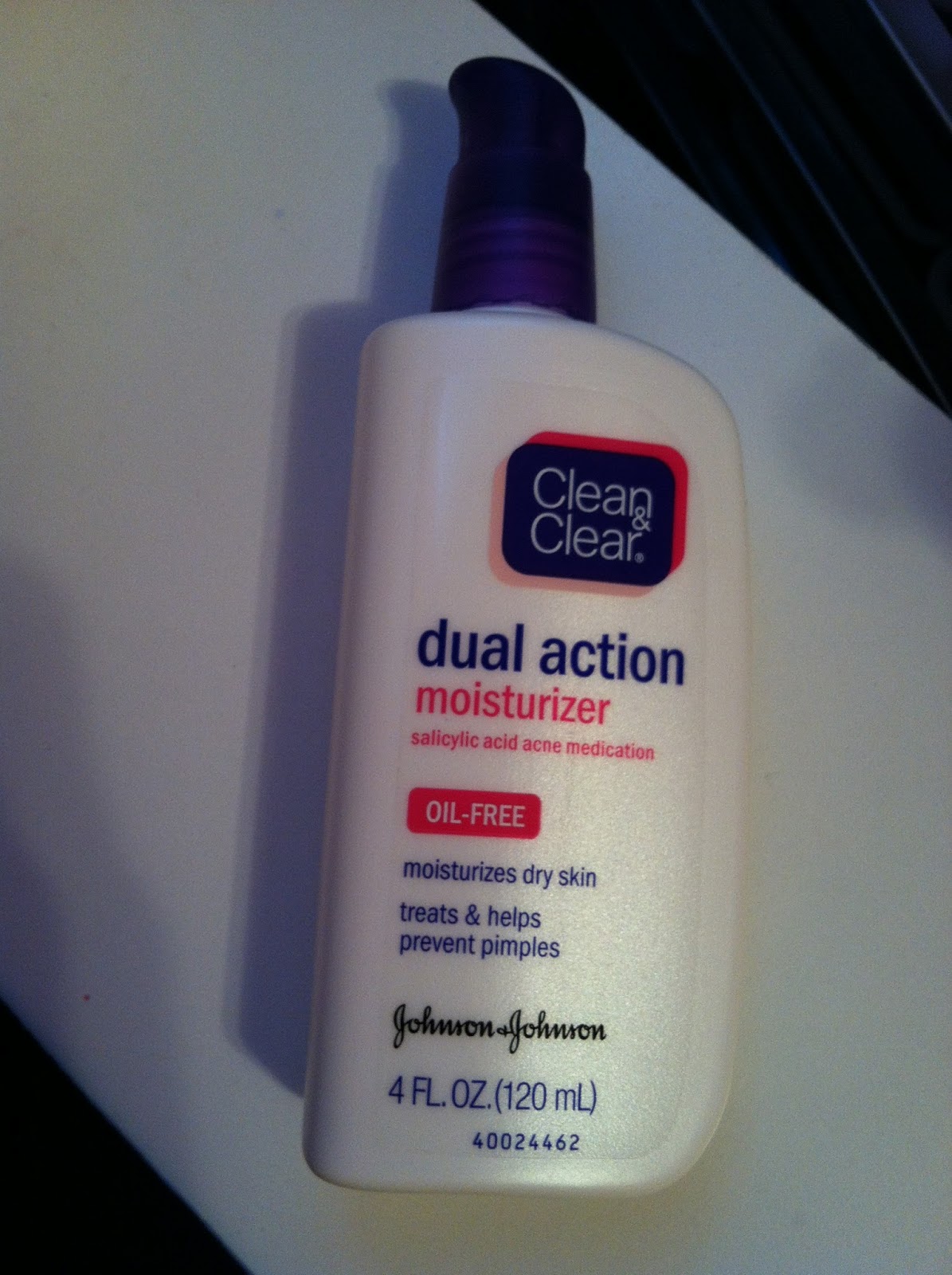 Clean and Clear Dual Action Moisturizer