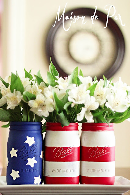 DIY American Flag Decor Ideas. Check out these incredibly easy DIY ideas, each puts a new spin on American Flag decor! Awesome projects for a patriotic patio.